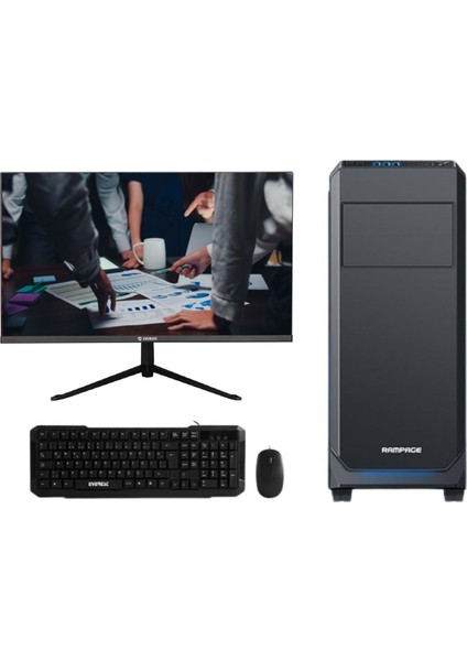 Intel I5 2400 8gb 120GB SSD 23.8" Monitör Ofis Bilgisayarı