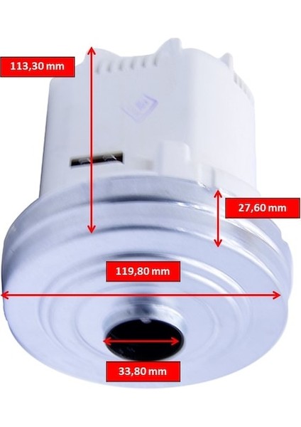 Elektrikli Süpürge Motoru Philips PowerPro, PowerPro Expert Arçelik 1400W. fırsatları