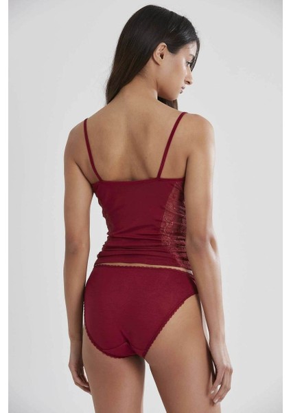 Kaşkorse Atlet Külot Takım 391 Bordo fırsatları