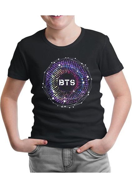 Bts - 4th Siyah Çocuk Tshirt