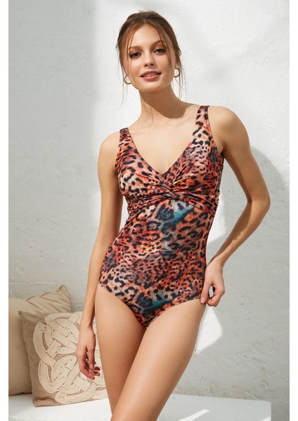 Perry Balenli V Yaka Mayo Animal Desenli 221132 indirimleri