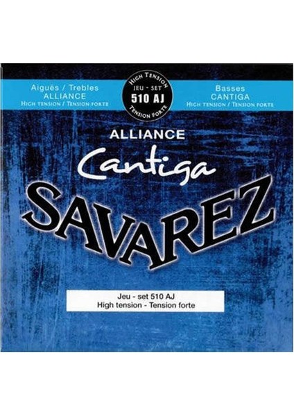 510AJ Alliance Cantiga High Tension Klasik Gitar Teli