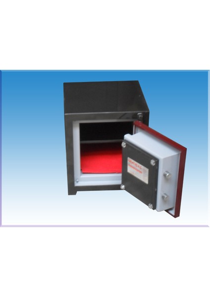 001A Nizip Özlü Eczanesi Tipi Tekkapılı Anahtarlı Küçük Para Kasa