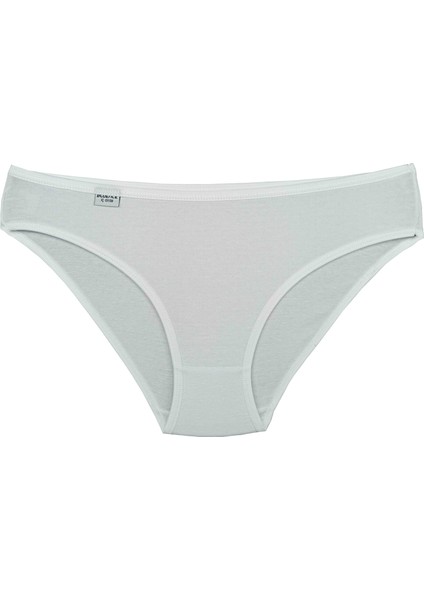 Karışık Renk Düşük Bel Likralı Pamuklu Slip 12 Adet