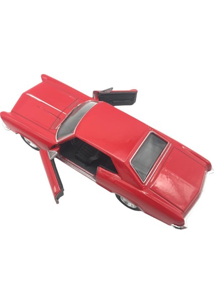 1:38 Metal Çek Bırak Araba 1965 Buick Riviera Gran Sport 43732 modelleri