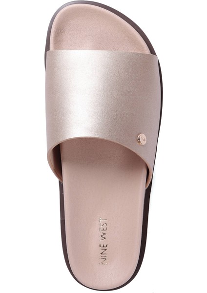 Dannıla 2fx Altın Kadın Kalın Taban Terlik modelleri