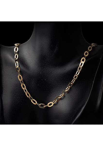 Halkalı Altın Boyun Zinciri - 55 Cm. fiyatları