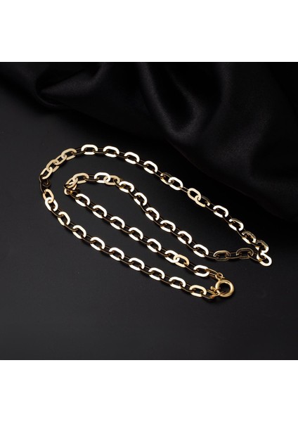 Halkalı Altın Boyun Zinciri - 55 Cm. fırsatları