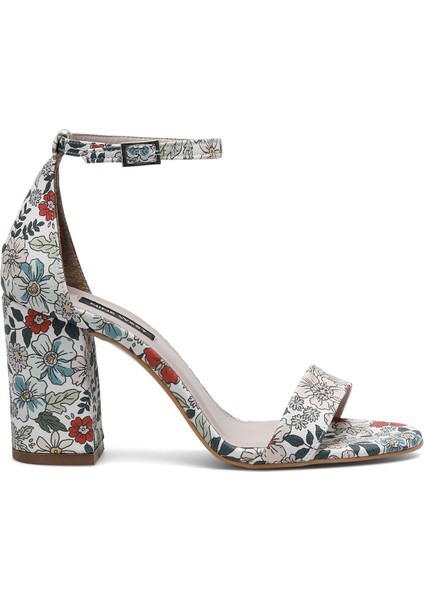 Yelte 2fx Kırık Beyaz Kadın Topuklu Sandalet fiyatları