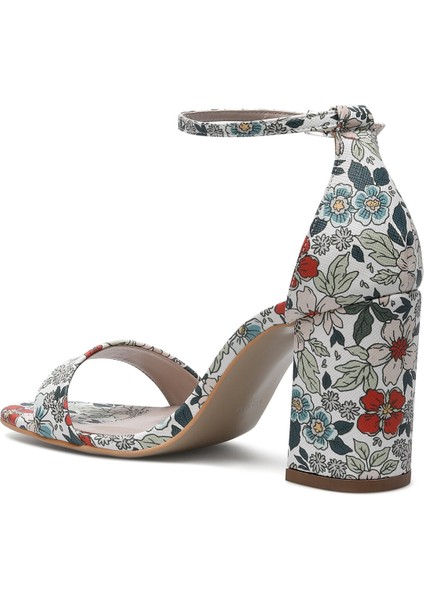 Yelte 2fx Kırık Beyaz Kadın Topuklu Sandalet modelleri