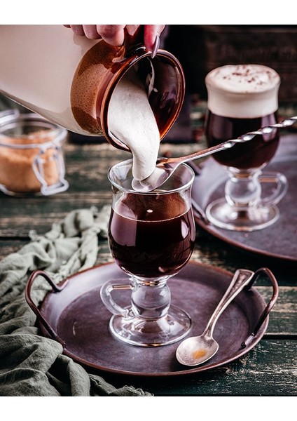 Irlanda Kahvesi Bardağı Irish Coffee Latte 2 Adet