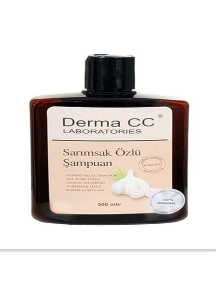 Derma cc Sarımsak Özlü Şampuan 500ML