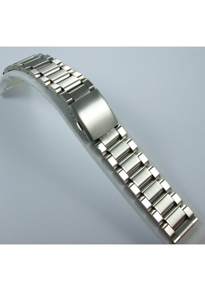 22MM Çelik Saat Kordonu Yandan Kilitli Spor Metal Saat Kordonu