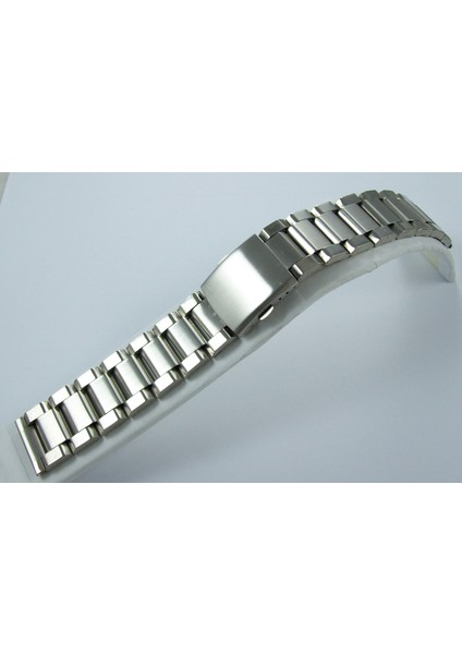 22MM Çelik Saat Kordonu Yandan Kilitli Spor Metal Saat Kordonu fiyatları