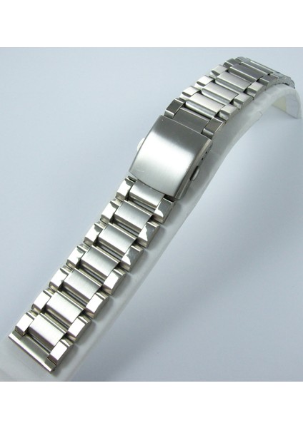 22MM Çelik Saat Kordonu Yandan Kilitli Spor Metal Saat Kordonu fırsatları