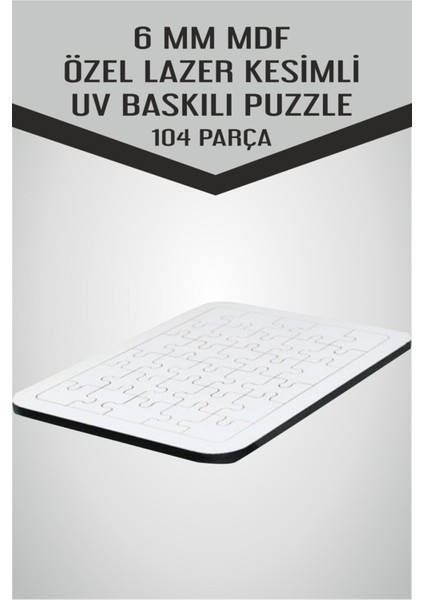 Güzel ve Çirkin A3 104 Parça Puzzle, Oyuncak, Yapboz