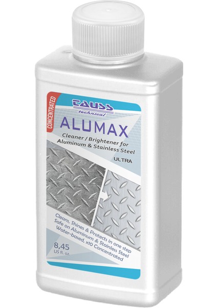 ALUMAX / ULTRA (Konsantre Alüminyum Yüzey Temizleyici & Parlatıcı) 250 ml