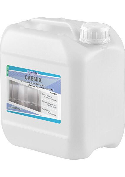 CABMIX / READY (Kullanıma Hazır Asansör Kabin Temizleyici & Parlatıcı) 5 lt