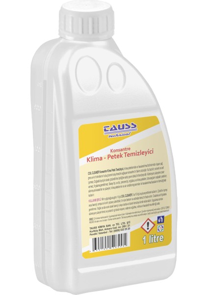 COIL CLEANER / ULTRA (Konsantre Hazır Klima - Petek Temizleyici) 1 lt