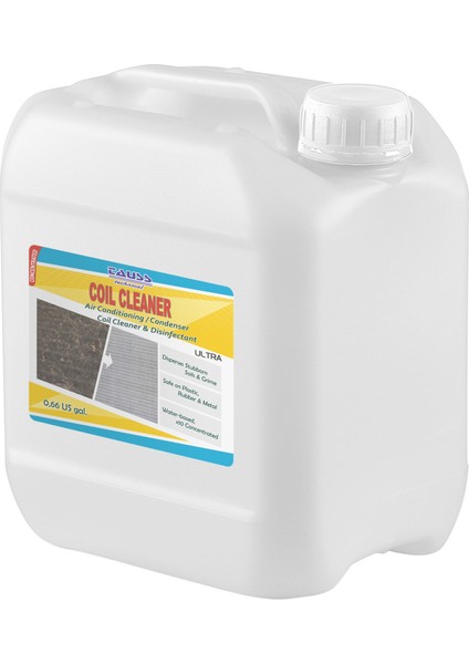 COIL CLEANER / ULTRA (Konsantre Hazır Klima - Petek Temizleyici) 2½ lt