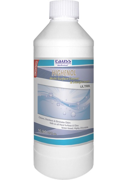 HIGHENOL / ULTRA (Çok Amaçlı - Konsantre Hijyenik Yüzey Temizleyici) 500 ml