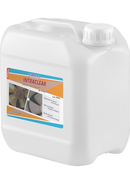 INTRACLEAR / ULTRA (Konsantre Endüstriyel Yağ & Gres Sökücü) 5 lt