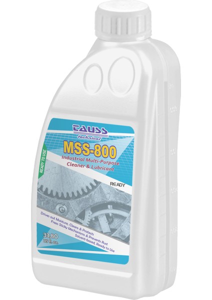 MSS-800 / READY (Çok Amaçlı - Kullanıma Hazır Temizleyici & Yağlayıcı) 1 lt