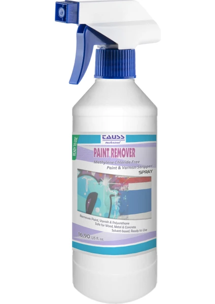 PAINT REMOVER / SPRAY (Kullanıma Hazır Boya & Vernik Sökücü) 500 ml