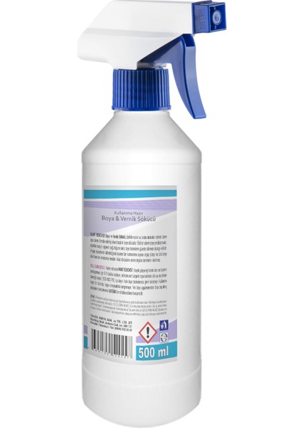 PAINT REMOVER / SPRAY (Kullanıma Hazır Boya & Vernik Sökücü) 500 ml