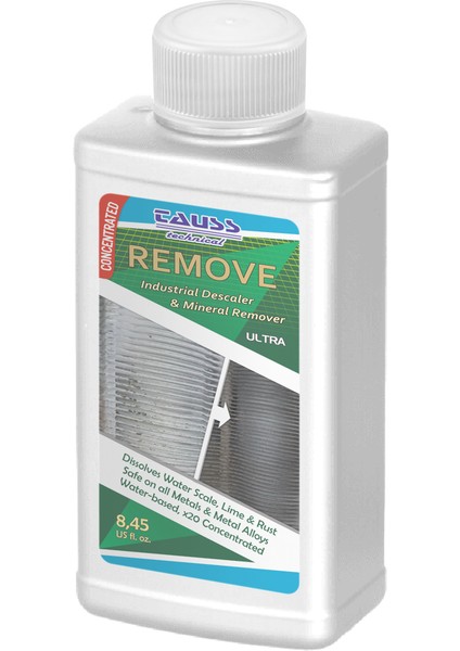 REMOVE / ULTRA (Konsantre Endüstriyel Kireç Çözücü) 250 ml