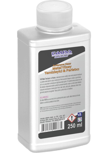 R-80 / PASTE (Kullanıma Hazır Metal Yüzey Temizleyici & Parlatıcı) 250 ml