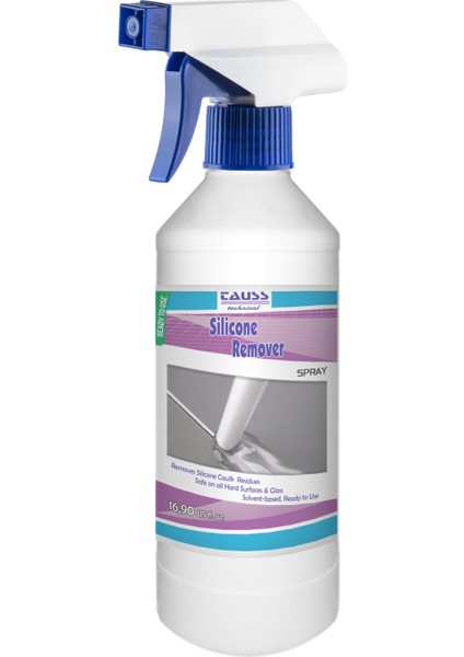 SILICONE REMOVER / SPRAY (Kullanıma Hazır Silikon & Yapışkan Sökücü) 500 ml