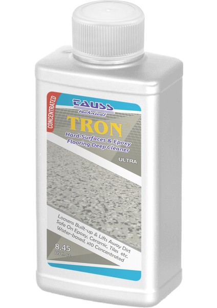 TRON / ULTRA (Konsantre Sert Zemin & Epoksi Yüzey Temizleyici) 250 ml