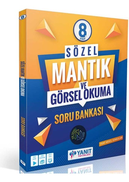 Yanıt Yayınları  8. Sınıf Sözel Mantık ve Görsel Okuma Soru Bankası