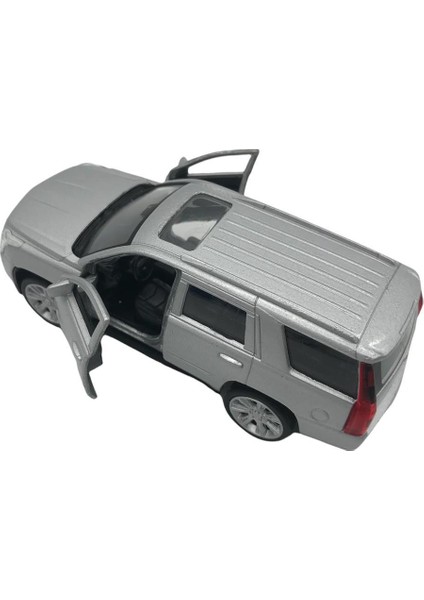 1:38 Metal Çek Bırak Araba 2017 Cadillac Escalade 43751D modelleri