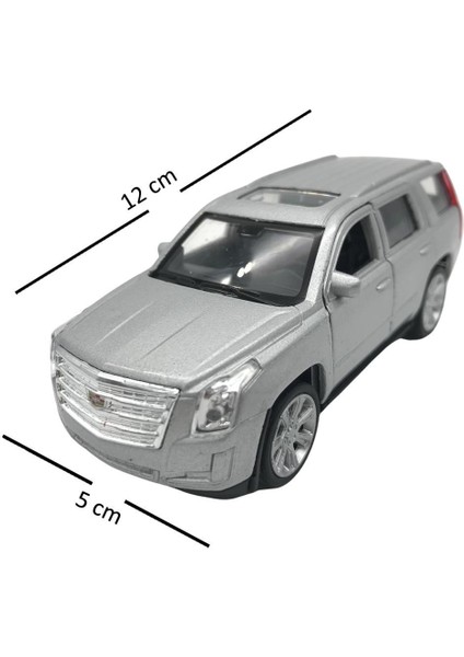 1:38 Metal Çek Bırak Araba 2017 Cadillac Escalade 43751D fırsatları