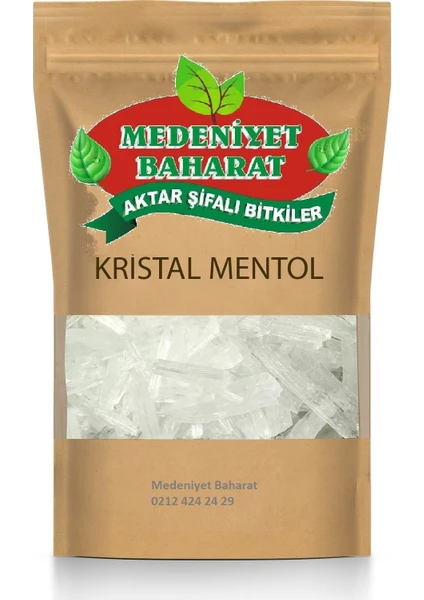 Medeniyet Baharat Kristal Mentol 25 gr