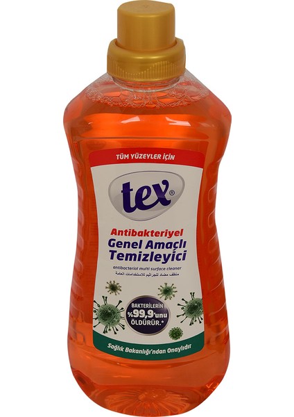 Genel Amaçlı Temizleyici Tüm Yüzeyler İçin Turuncu 1.5 lt