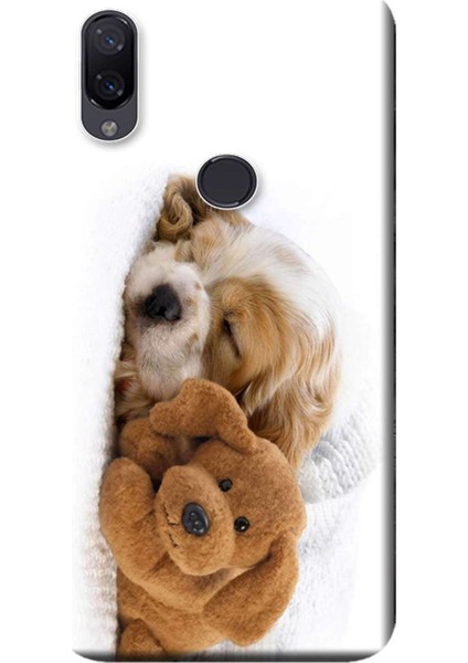 Xiaomi Mi Play Kılıf Desen Baskılı Silikon Kapak Uyuyan Köpek STK:200