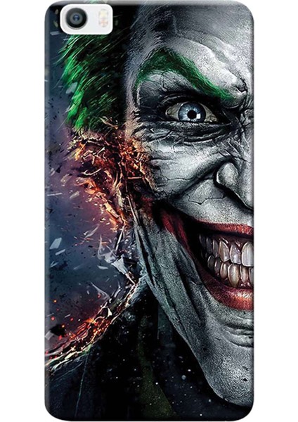 Xiaomi Mi 5 / Mi5 Prime / Mi5 Pro Kılıf Desen Baskılı Silikon Kapak Joker STK:595