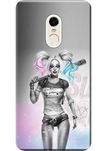 Xiaomi Redmi Note 4x Kılıf Desen Baskılı Silikon Kapak Harley Quinn STK:598