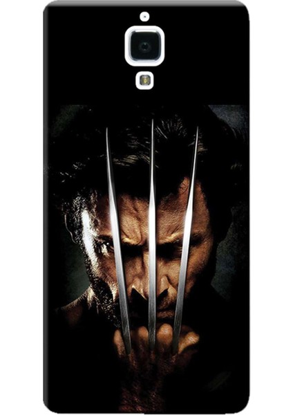 Xiaomi Mi4 / Mi 4 Kılıf Desen Baskılı Silikon Kapak Wolverine STK:610