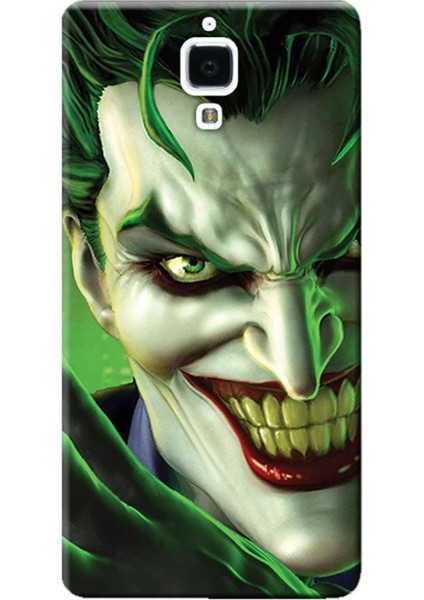 Xiaomi Mi4 / Mi 4 Kılıf Desen Baskılı Silikon Kapak Joker STK:596