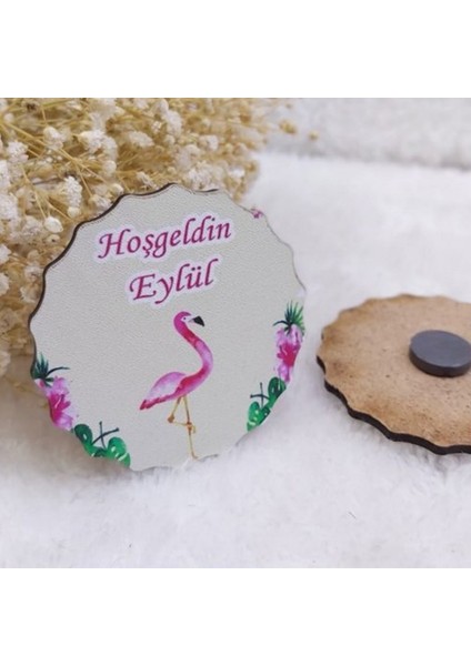 30 Adet Ahşap Buzdolabı Magnet Ucuz Bebek Magnet