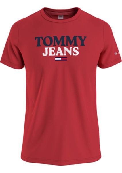 Tommy Jeans T-Shirt, Kırmızı