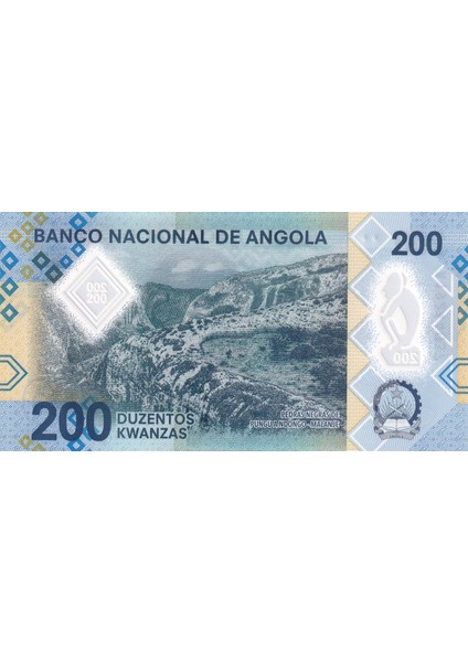 Angola, 200 Kwanza (2020) Çil Polimer Para modelleri