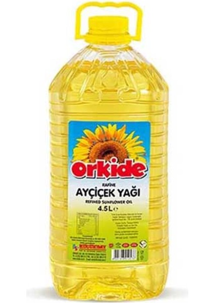 Ayçiçek Yağ 4,5 Lt (Pet)