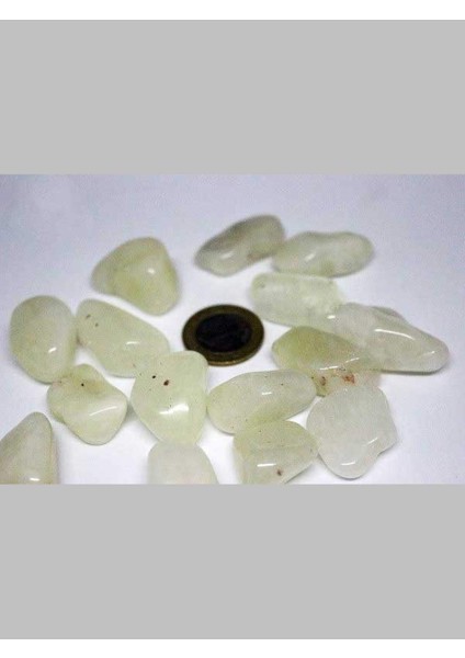 Limon Kuvars Taşı Tamburlanmış Orta Boy 10-15 Gram