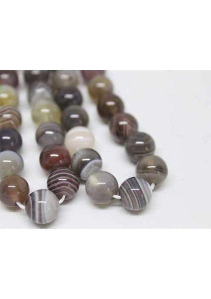 Botswana Akik Taşı Dizi 8mm fiyatları