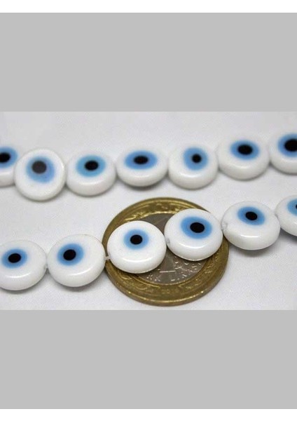 Cam Boncuk Dizi 11MM*4MM (11383) fiyatları